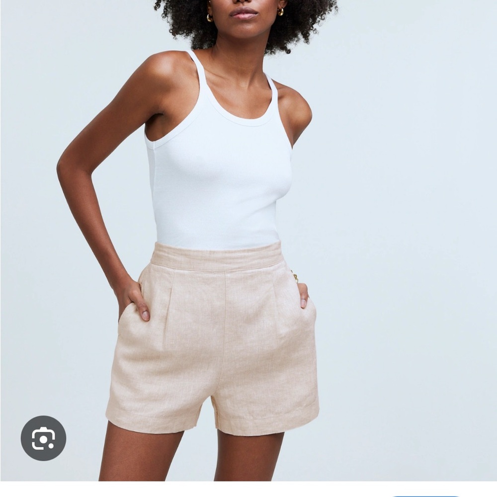 Madewell clean pull on shorts xxs